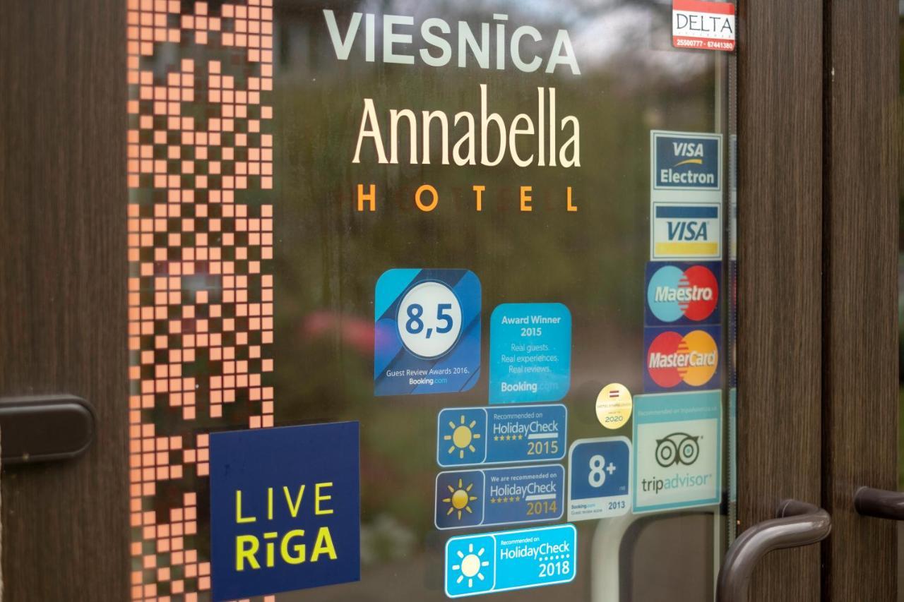 Annabella Hotel Riga Eksteriør billede